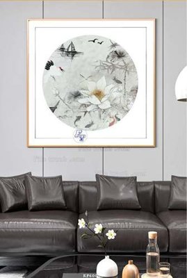 File gốc File tranh hiện đại pha lê gương KF60057 (PNG) nền trong suốt