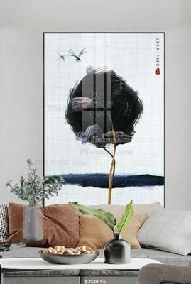 File ảnh File tranh hiện đại pha lê gương KF60096 (gốc) in Hiflex