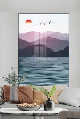 File ảnh File tranh hiện đại pha lê gương KF60113 (gốc) in backdrop sự kiện