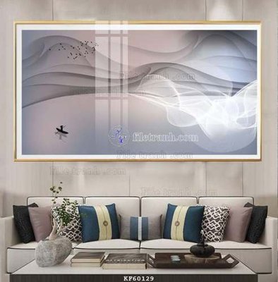 File ảnh File tranh hiện đại pha lê gương KF60129 (gốc) in biển hiệu
