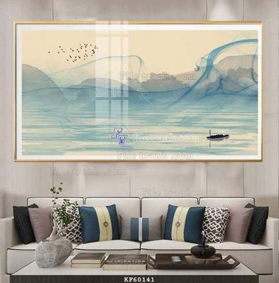 File gốc File tranh hiện đại pha lê gương KF60141 (in tráng gương) hiện đại