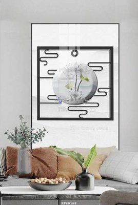 File gốc File tranh hiện đại pha lê gương KF60168 (phiên bản chuẩn) để in ấn