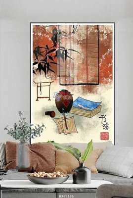 File gốc File tranh hiện đại pha lê gương KF60193 (in lụa) cao cấp