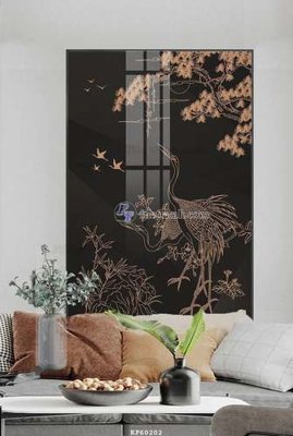 File PSD File tranh hiện đại pha lê gương KF60202 (gốc) cho designer