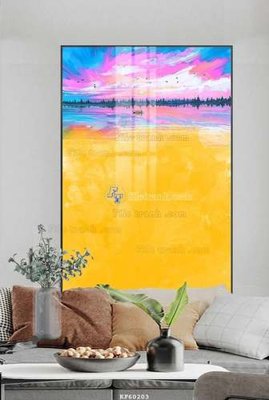 Download file gốc File tranh hiện đại pha lê gương KF60203 (in mica) trang trí