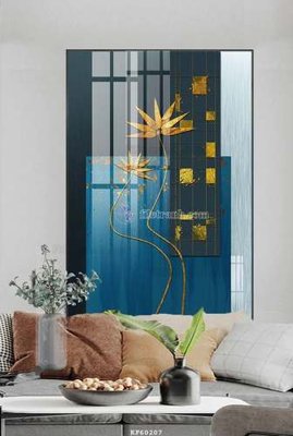 File in mica File tranh hiện đại pha lê gương KF60207 (ảnh gốc) đẹp