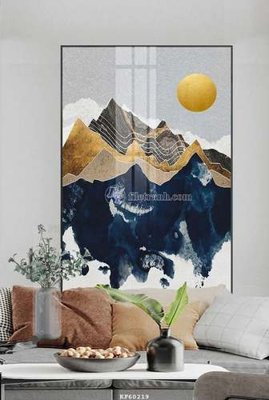 Tải file File tranh hiện đại pha lê gương KF60219 (gốc) chủ đề tôn giáo