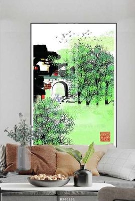 File gốc File tranh hiện đại pha lê gương KF60251 (cho in ấn) từ Filetranh.com