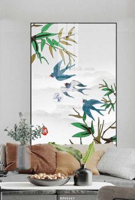 Tải file File tranh hiện đại pha lê gương KF60267 (PSD) cho in tranh kính