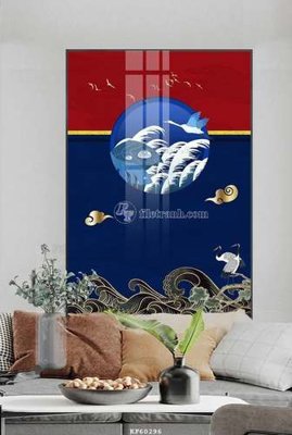 Download file File tranh hiện đại pha lê gương KF60296 (chất lượng in ấn)