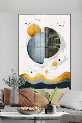 File gốc File tranh hiện đại pha lê gương KF60335 (cho in ấn) độc quyền