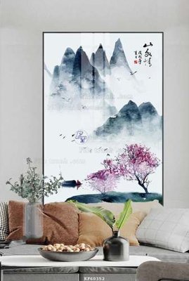 Chi tiết file tranh tráng gương File tranh hiện đại pha lê gương KF60352 (ảnh gốc)