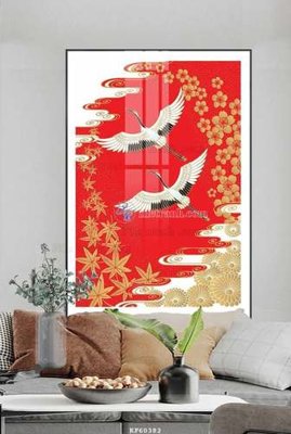 Tải file File tranh hiện đại pha lê gương KF60382 (PSD) cho in tranh kính