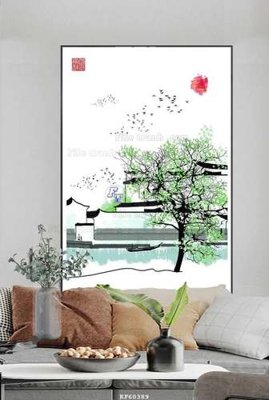 File in ấn File tranh hiện đại pha lê gương KF60389 (bản gốc) từ file gốc