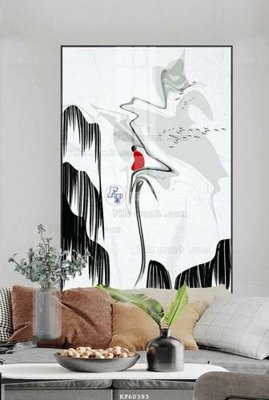 File PSD File tranh hiện đại pha lê gương KF60393 (chất lượng in ấn)