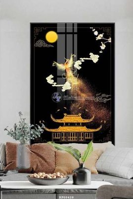 Download file tranh PSD File tranh hiện đại pha lê gương KF60428 để chỉnh sửa