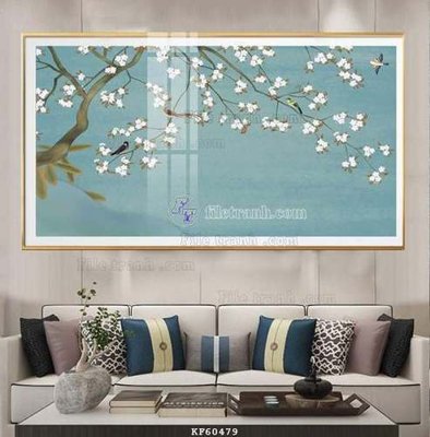 File gốc File tranh hiện đại pha lê gương KF60479 (chuẩn CMYK) cho nhà in