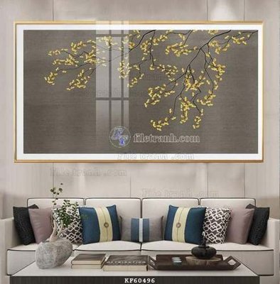 File ảnh File tranh hiện đại pha lê gương KF60496 (gốc) in biển hiệu