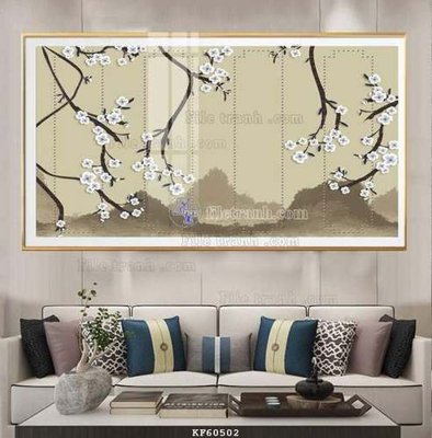 File gốc File tranh hiện đại pha lê gương KF60502 (in ấn) không giới hạn