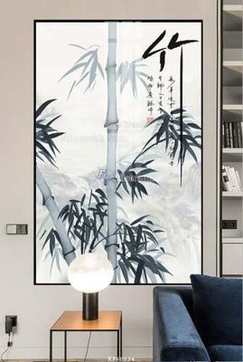 File tranh in trần 3D File tranh hiện đại pha lê gương KF60534 (ảnh gốc)