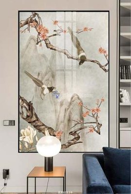 File gốc File tranh hiện đại pha lê gương KF60538 (in mica) trang trí