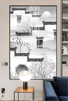 File tranh File tranh hiện đại pha lê gương KF60541 (gốc) chủ đề động vật