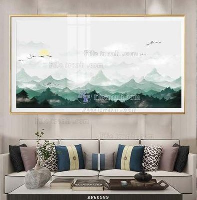 Download file gốc File tranh hiện đại pha lê gương KF60589 (độ nét cao)