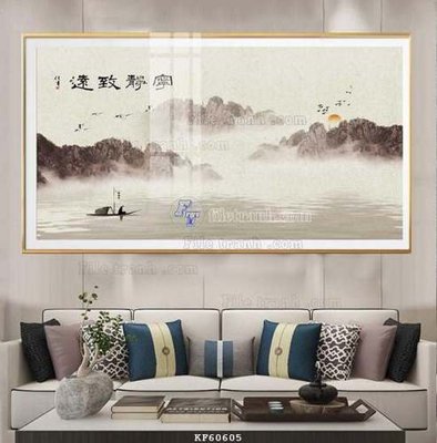 File gốc File tranh hiện đại pha lê gương KF60605 (in mica) trang trí