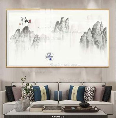 File gốc File tranh hiện đại pha lê gương KF60625 (dành cho quảng cáo)