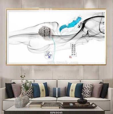 File gốc File tranh hiện đại pha lê gương KF60645 (dành cho trang trí nội thất)