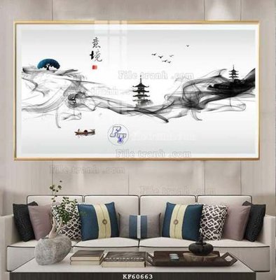 File PSD File tranh hiện đại pha lê gương KF60663 (nguyên gốc) chất lượng cao