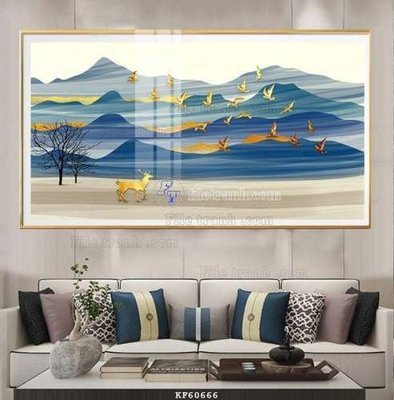 Tải file File tranh hiện đại pha lê gương KF60666 (gốc) in nhanh