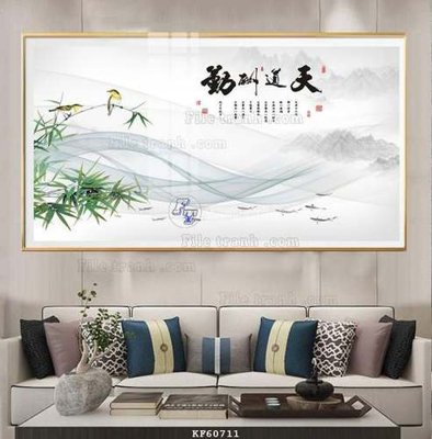 File PSD File tranh hiện đại pha lê gương KF60711 (chất lượng in ấn)