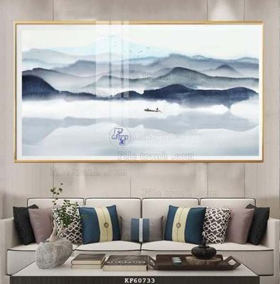 File gốc File tranh hiện đại pha lê gương KF60733 (dành cho trang trí nội thất)