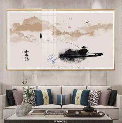 File tranh in trần 3D File tranh hiện đại pha lê gương KF60792 (ảnh gốc)
