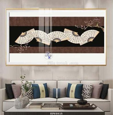 File tranh gốc File tranh hiện đại pha lê gương KF60815 (bản quyền) Filetranh.com