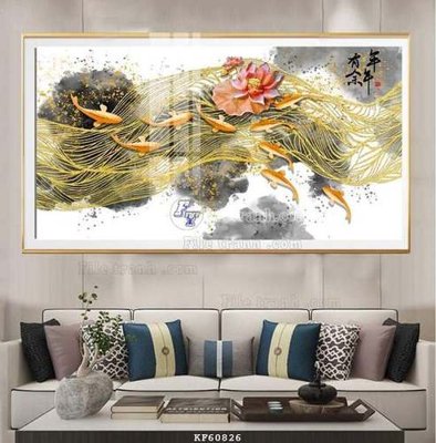 File in mica File tranh hiện đại pha lê gương KF60826 (ảnh gốc) đẹp