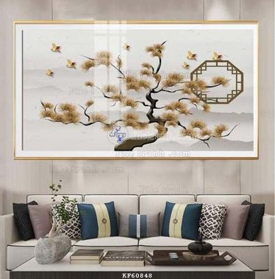 File gốc File tranh hiện đại pha lê gương KF60848 (cho in UV) siêu nét