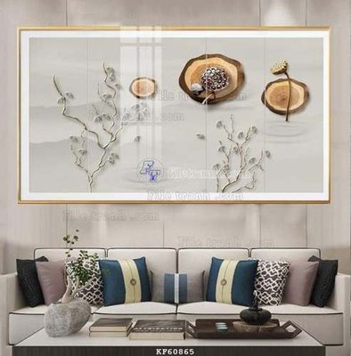 File gốc File tranh hiện đại pha lê gương KF60865 (PNG) chất lượng cao