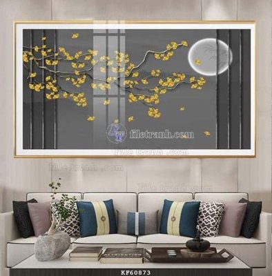 File gốc File tranh hiện đại pha lê gương KF60873 (vector) cho in ấn