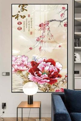 File PSD File tranh hiện đại pha lê gương KF60953 (bản gốc) cho nhà in