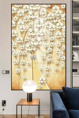 Ảnh mô tả file gốc in mica File tranh hiện đại pha lê gương KF60955