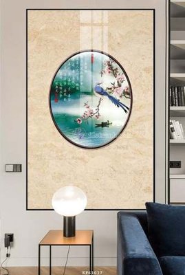 File tranh in trần File tranh hiện đại pha lê gương KF61017 (ảnh gốc siêu nét)