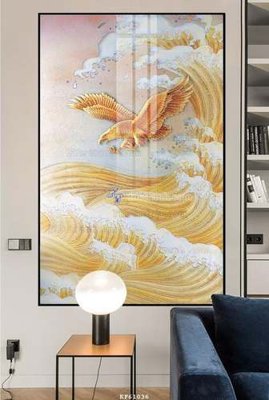 Download file gốc File tranh hiện đại pha lê gương KF61036 (in mica) trang trí