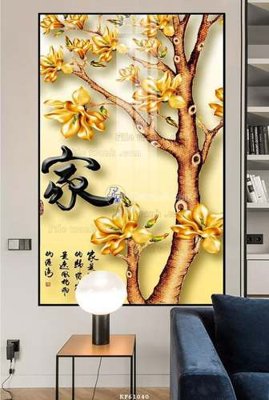 File PSD File tranh hiện đại pha lê gương KF61040 (bản gốc) chất lượng nhất