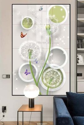 File gốc File tranh hiện đại pha lê gương KF61057 (in tráng gương) sang trọng