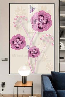 File tranh File tranh hiện đại pha lê gương KF61072 (bản gốc) treo phòng ăn