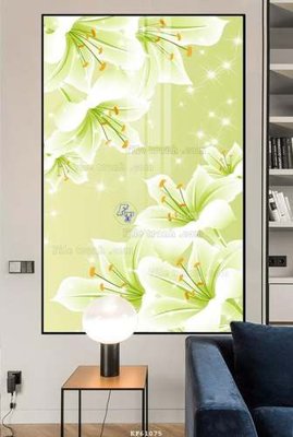 File in lụa File tranh hiện đại pha lê gương KF61075 (phong cảnh) File tranh hiện đại pha lê gương KF61075