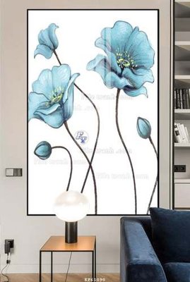 File gốc File tranh hiện đại pha lê gương KF61090 (dành cho trang trí nội thất)