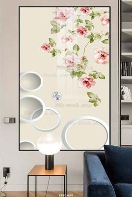 File gốc File tranh hiện đại pha lê gương KF61098 cho in ấn và thiết kế